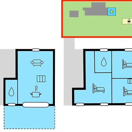 Relaxing Getaway With A Dreamlike Pool Apartment