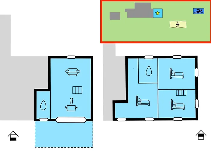 Relaxing Getaway With A Dreamlike Pool Apartment